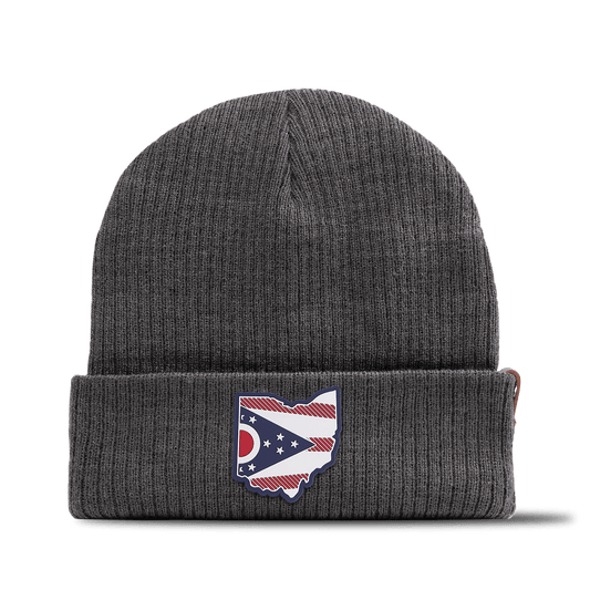 Ohio Patriot Series Essential Beanie Charcoal 