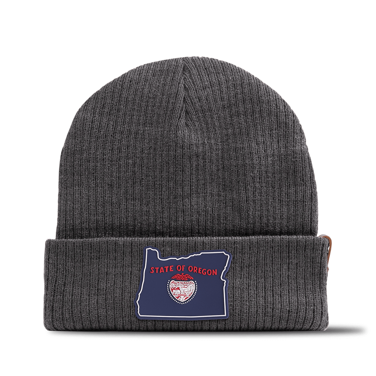 Oregon Patriot Series Essential Beanie Charcoal 