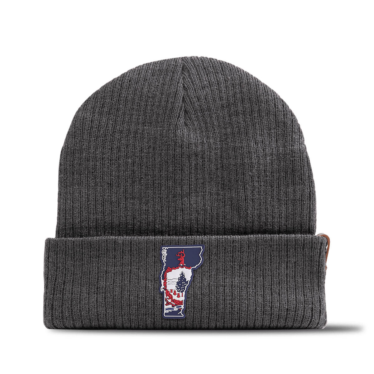 Vermont Patriot Series Essential Beanie Charcoal 