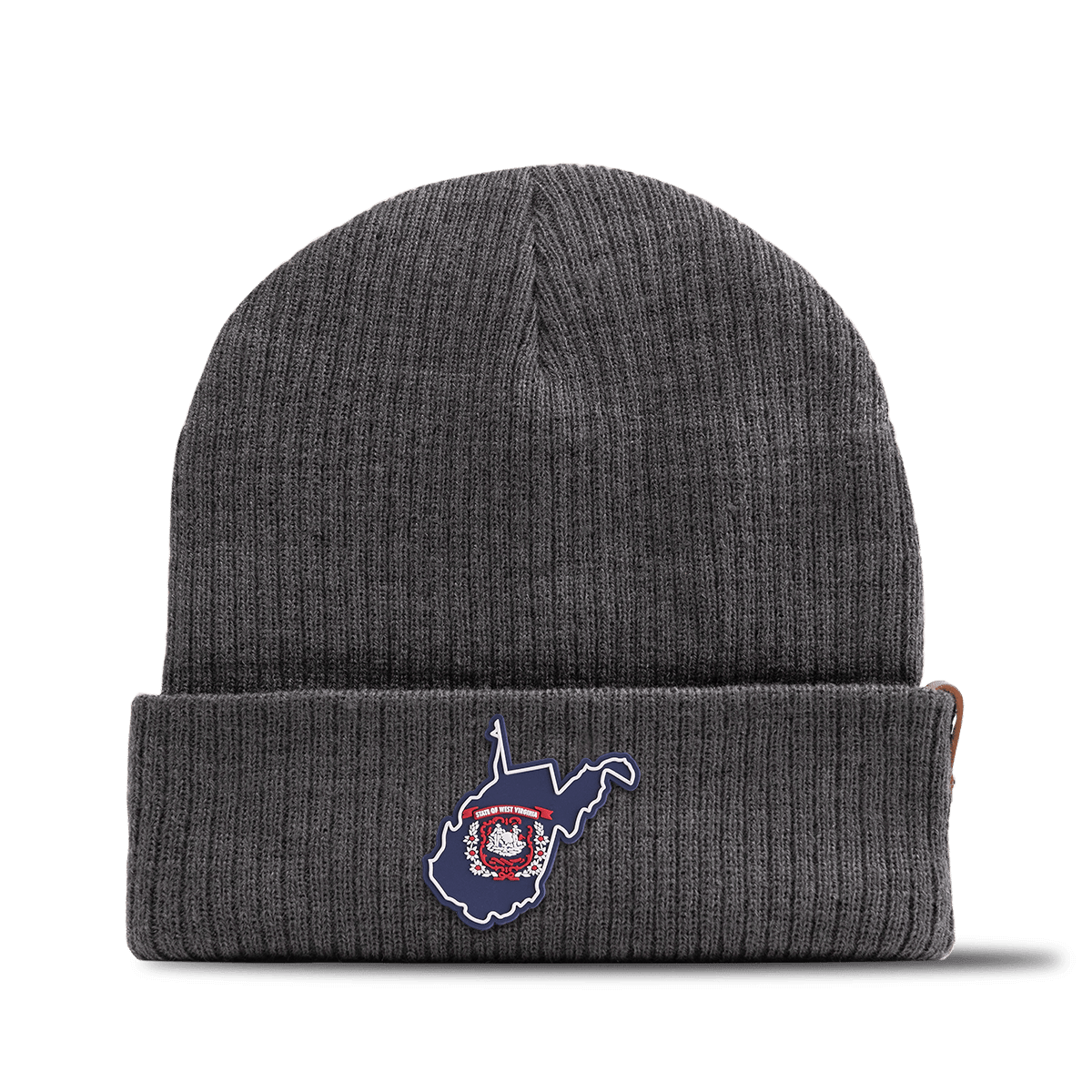 West Virginia Patriot Series Essential Beanie Charcoal 