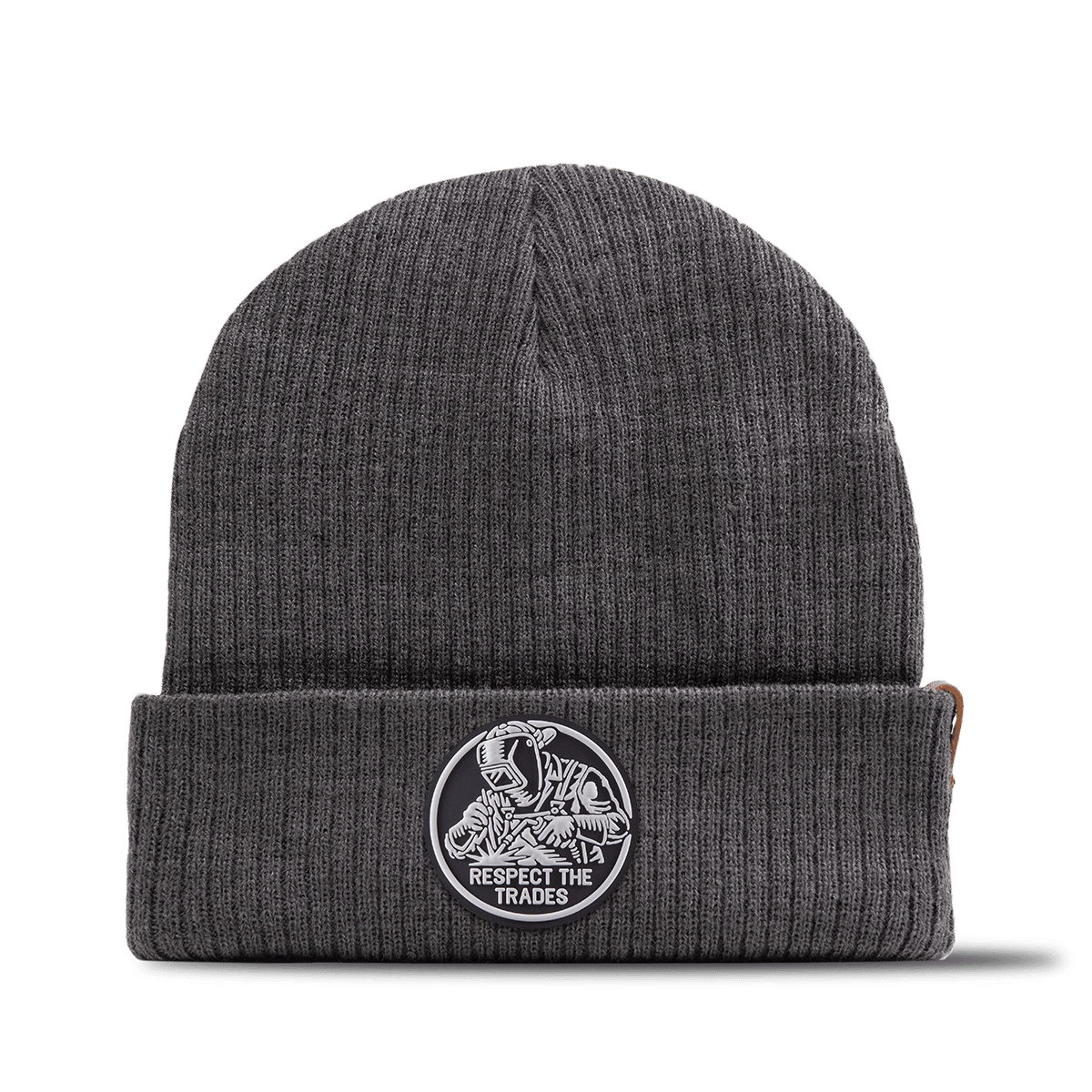 Respect The Trades Welder Essential Beanie Charcoal