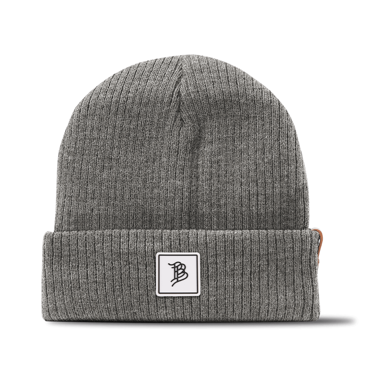 Arctic Square Icon PVC Essential Beanie Gray