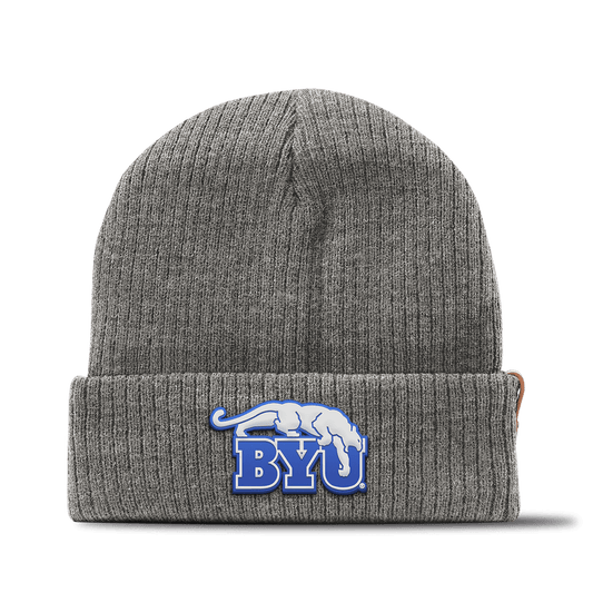 BYU "BYU Cougars" Essential Beanie Heather Gray