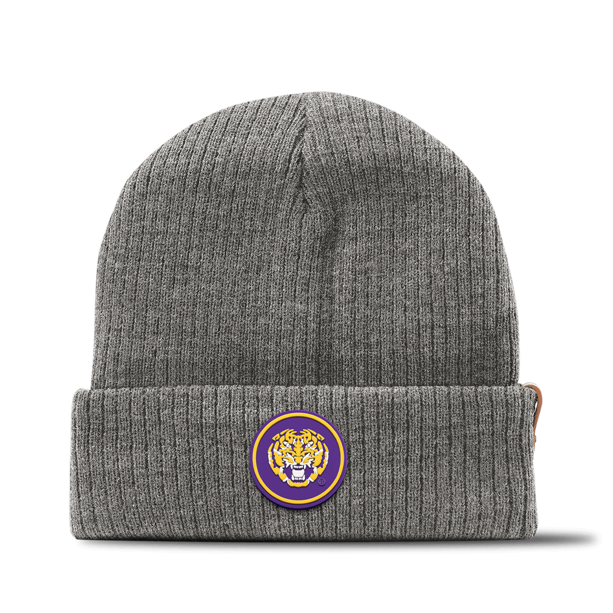 Louisiana State University "Mike the Tiger" Essential Beanie Gray