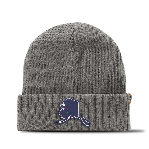 Alaska Patriot Series Essential Beanie Gray