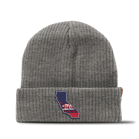 California Patriot Series Essential Beanie Gray