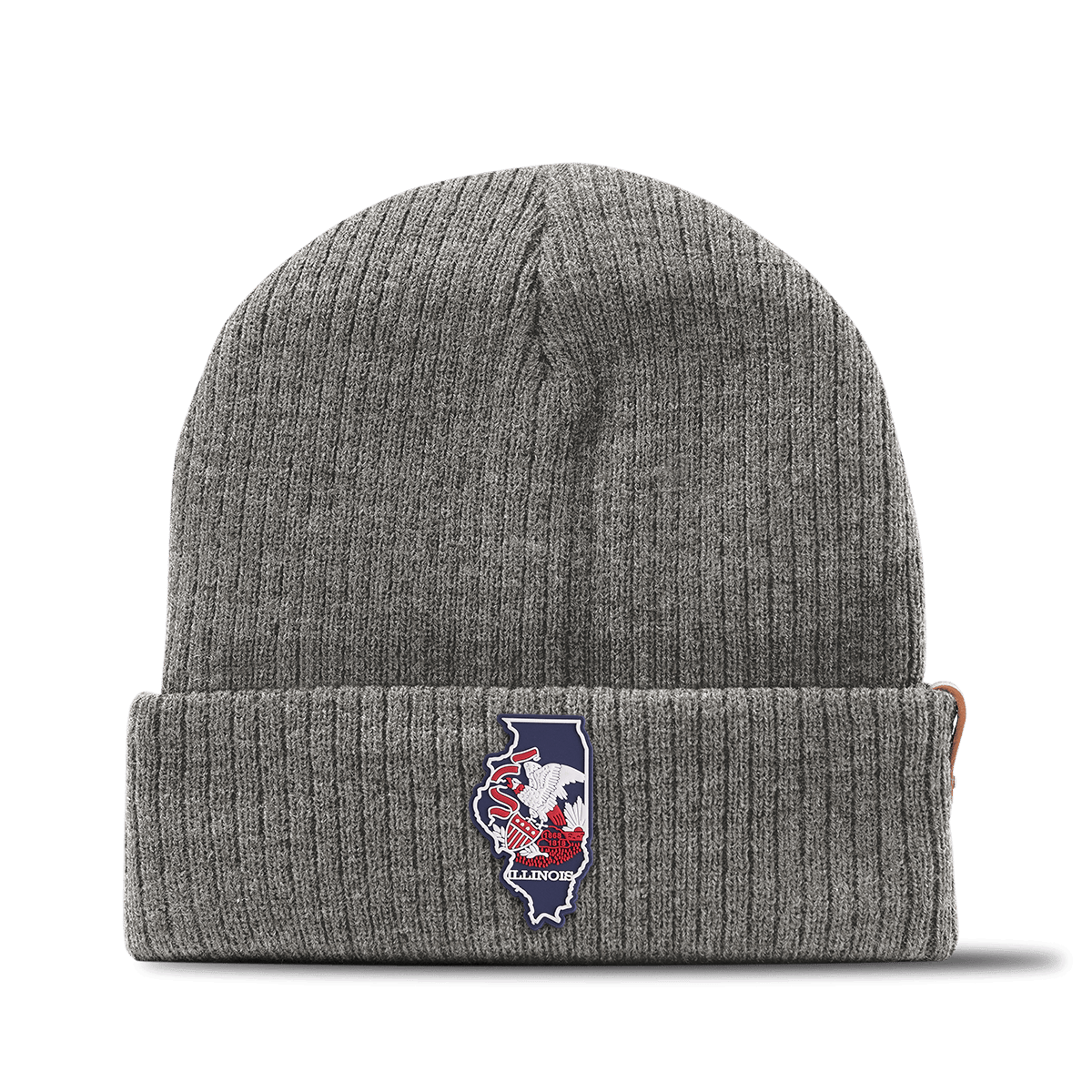 Illinois Patriot Series Essential Beanie Gray