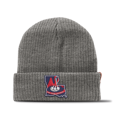 Louisiana Patriot Series Essential Beanie Gray