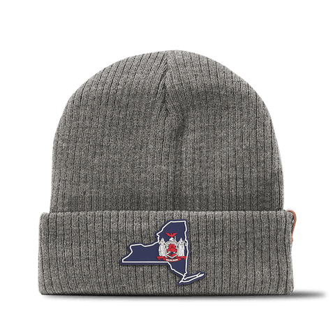 New York Patriot Series Essential Beanie Gray
