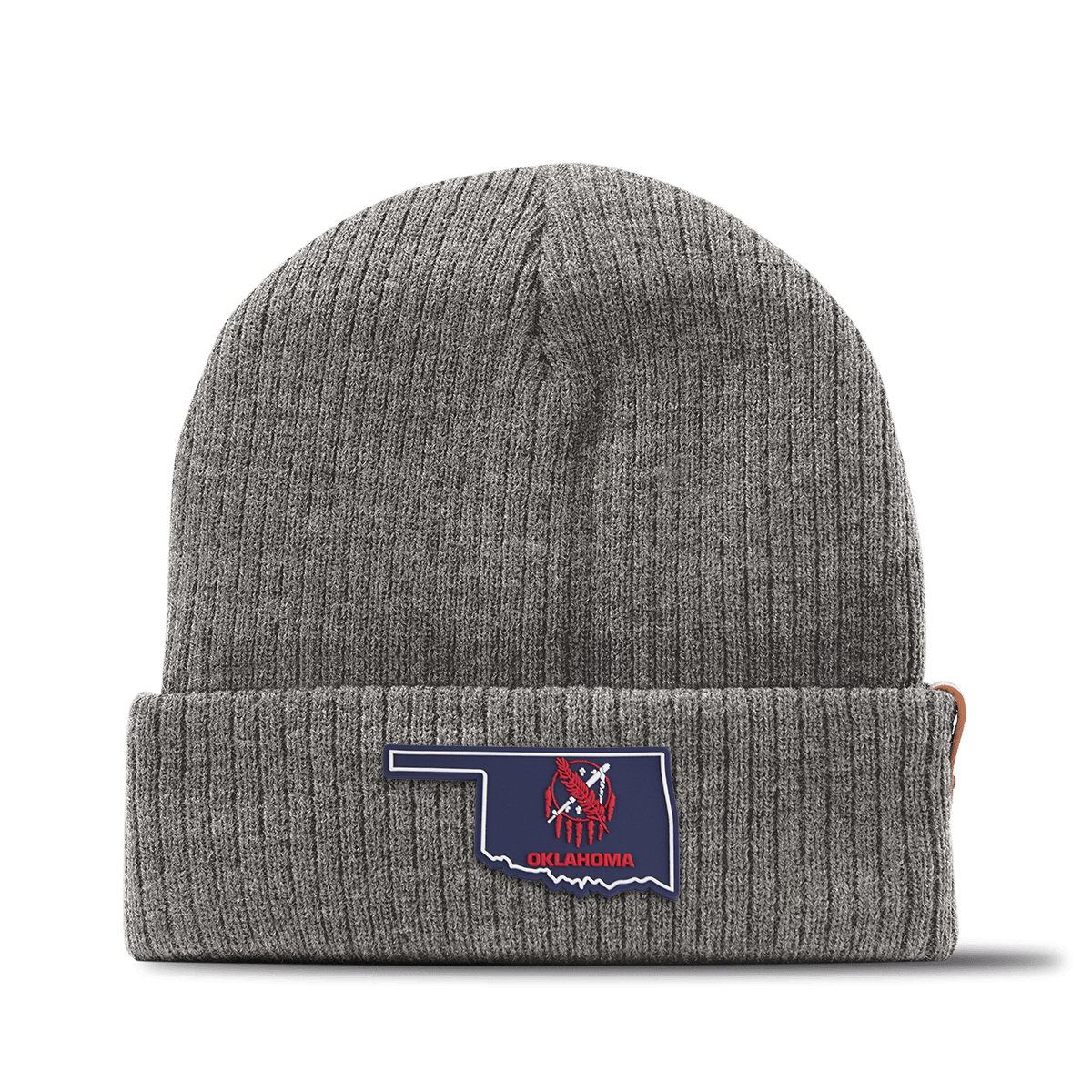 Oklahoma Patriot Series Essential Beanie Gray