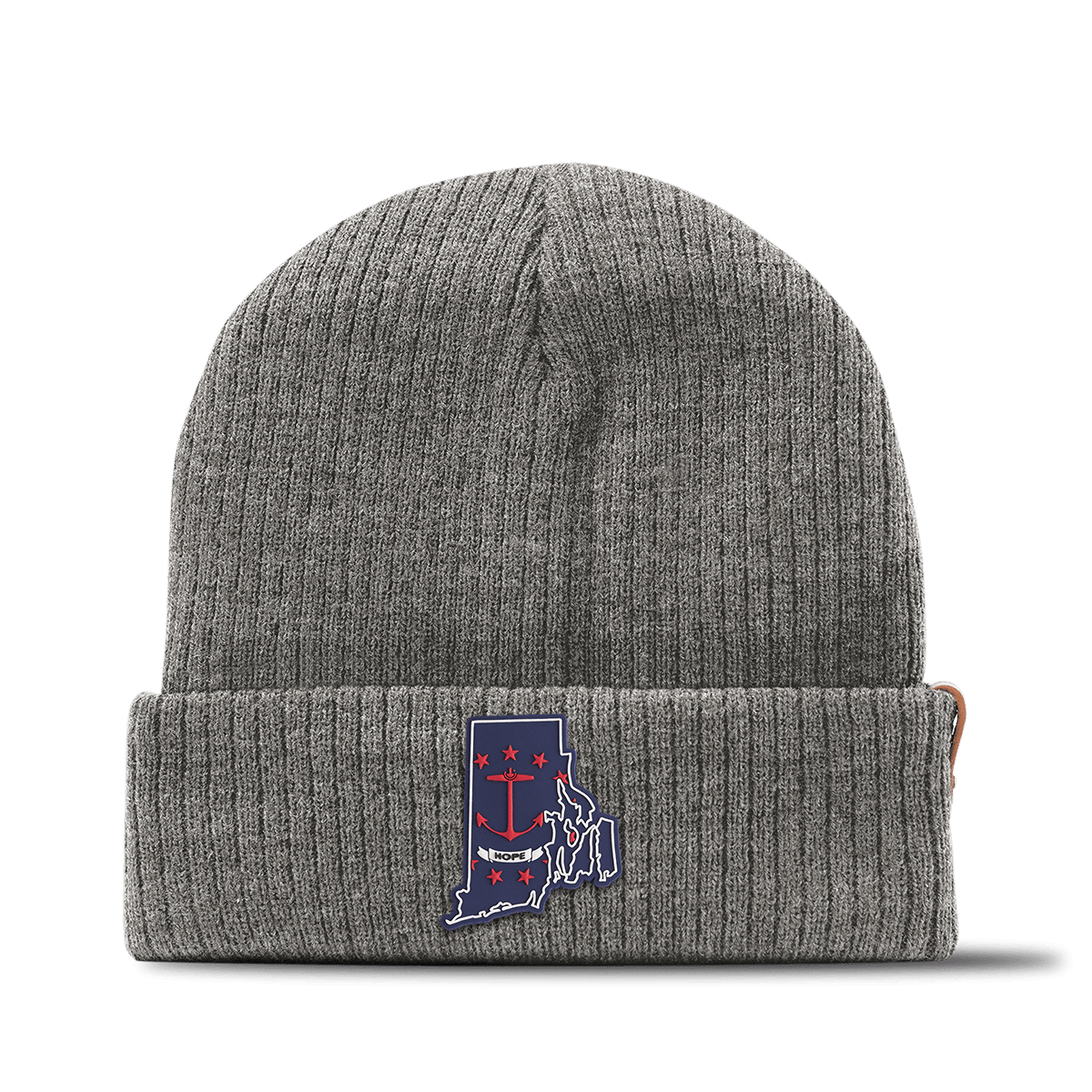 Rhode Island Patriot Series Essential Beanie Gray