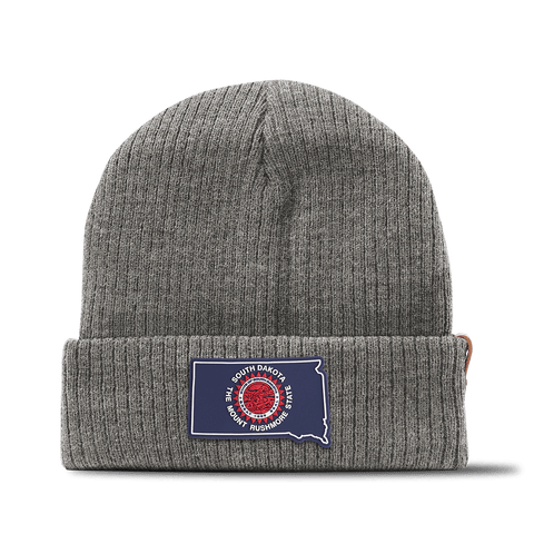 South Dakota Patriot Series Essential Beanie Gray