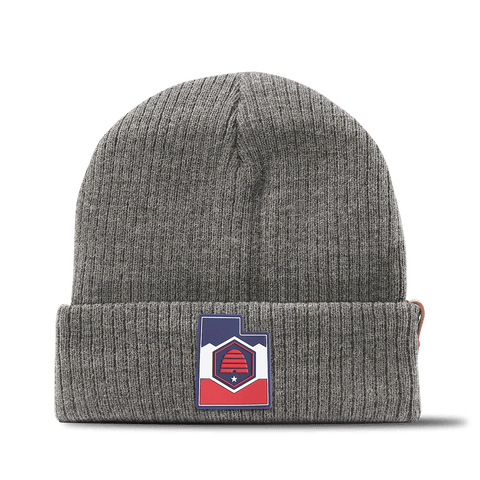 Utah Patriot Series Essential Beanie Gray