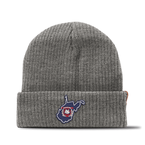 West Virginia Patriot Series Essential Beanie Gray