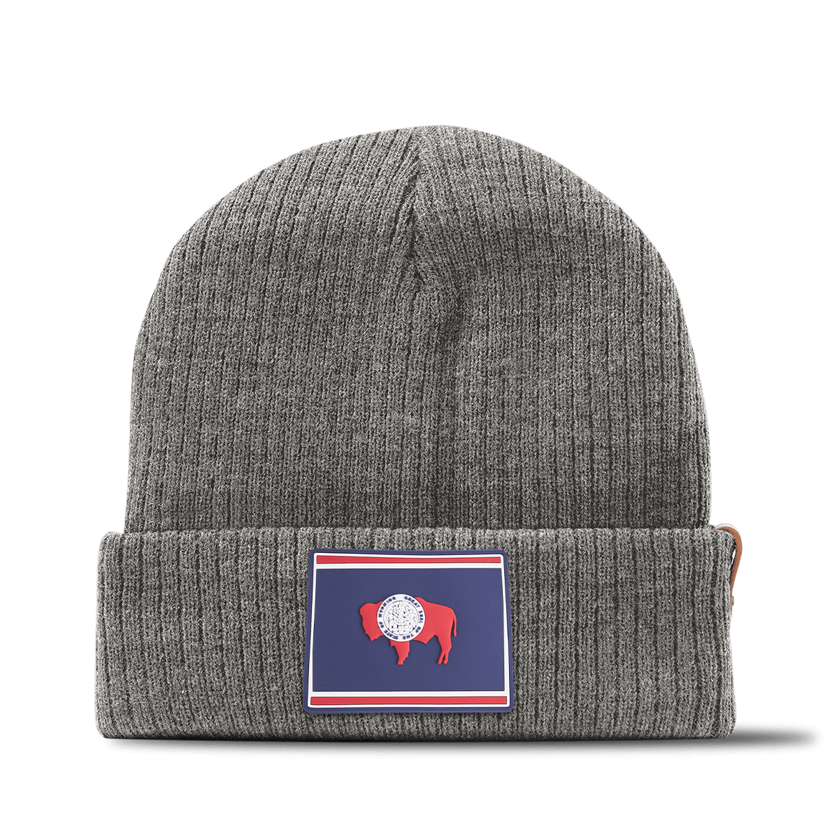 Wyoming Patriot Series Essential Beanie Gray