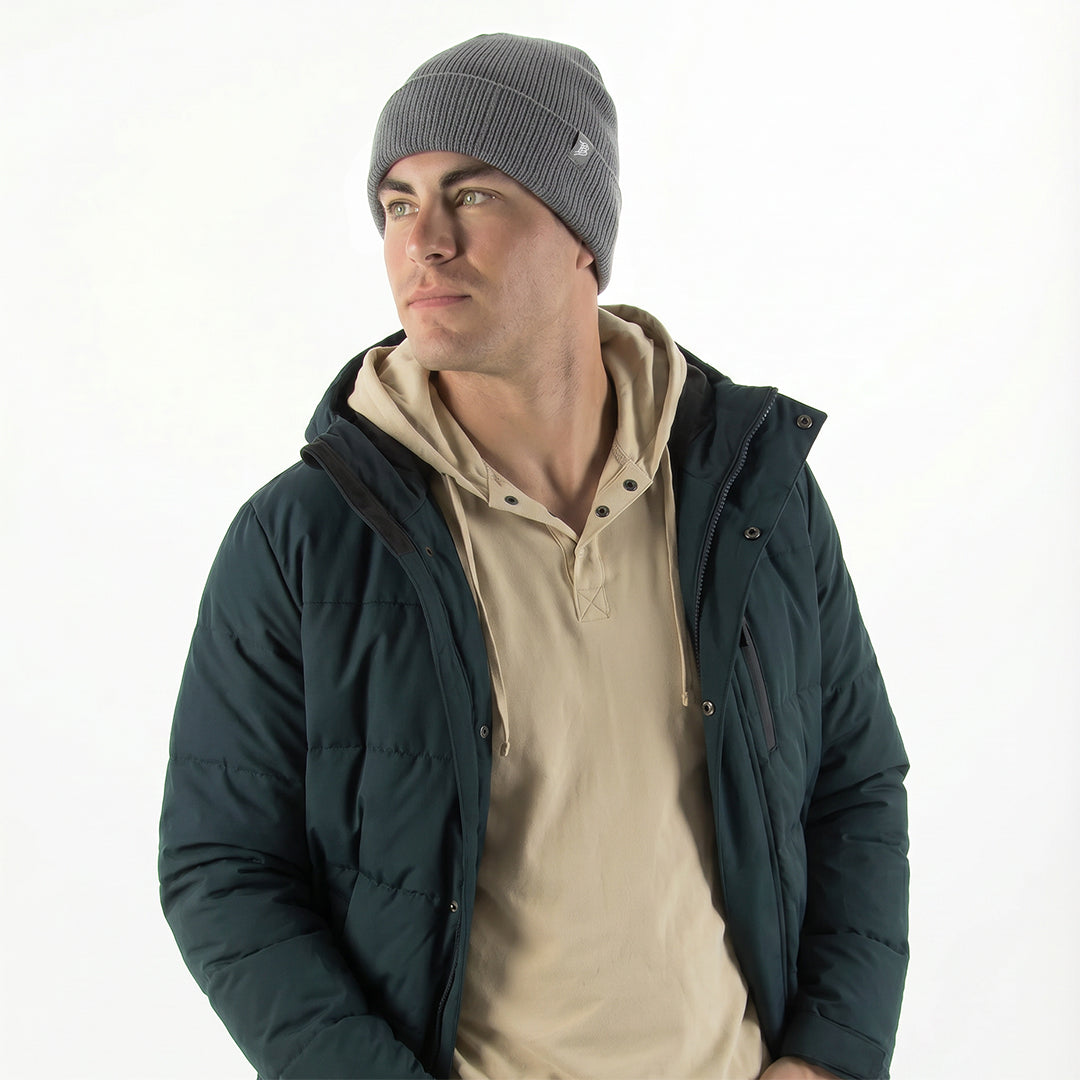 Bare Essential Beanie Heather Gray
