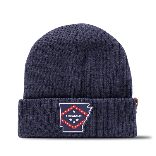 Arkansas Patriot Series Essential Beanie Navy