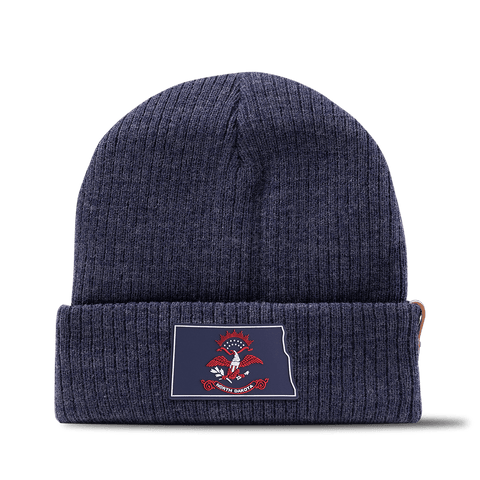 North Dakota Patriot Series Essential Beanie Navy