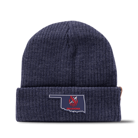 Oklahoma Patriot Series Essential Beanie Navy