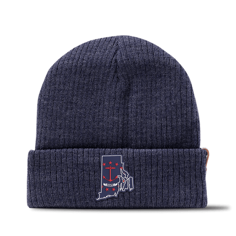 Rhode Island Patriot Series Essential Beanie Navy