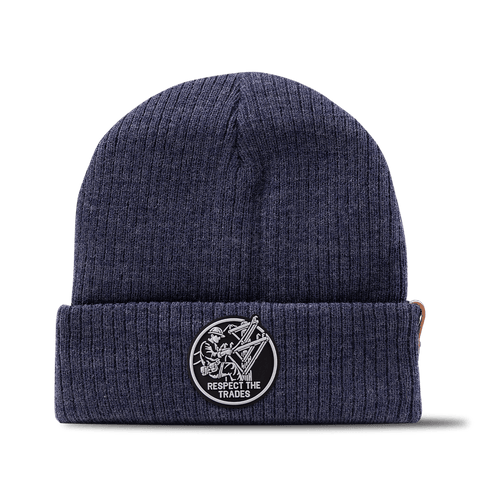 Respect The Trades Lineman Essential Beanie Navy