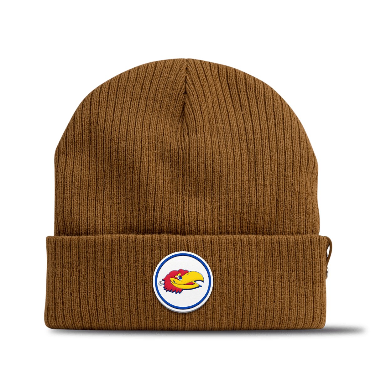 University of Kansas "Big Jay" Essential Beanie Wheat