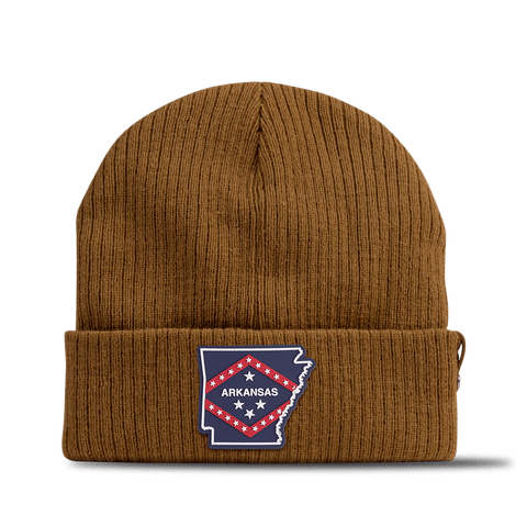 Arkansas Patriot Series Essential Beanie Wheat