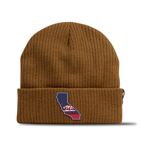 California Patriot Series Essential Beanie Wheat