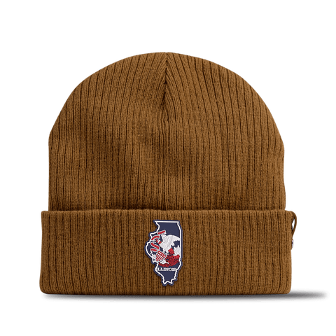 Illinois Patriot Series Essential Beanie Wheat