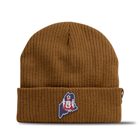 Maine Patriot Series Essential Beanie Wheat