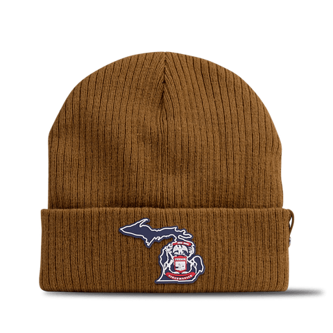 Michigan Patriot Series Essential Beanie Wheat