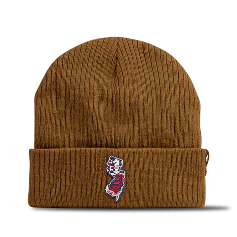 New Jersey Patriot Series Essential Beanie Wheat