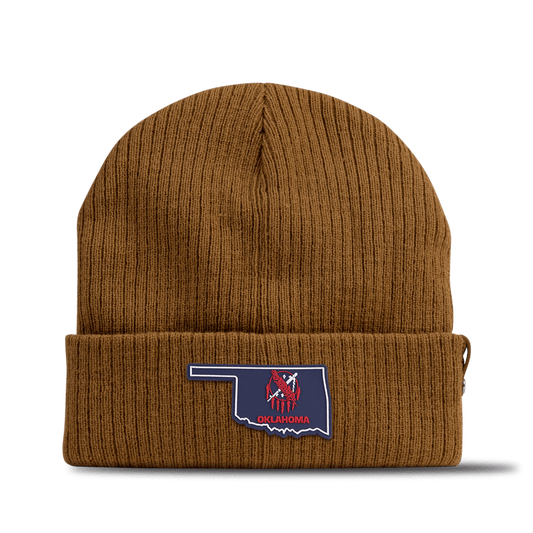 Oklahoma Patriot Series Essential Beanie Wheat