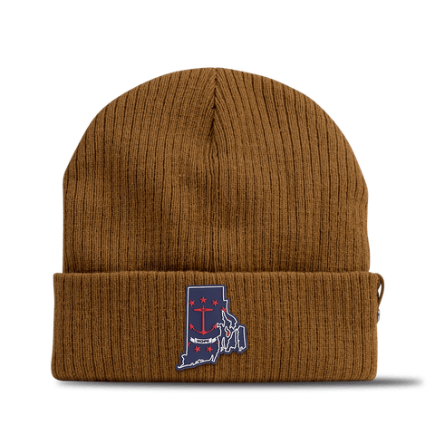 Rhode Island Patriot Series Essential Beanie Wheat