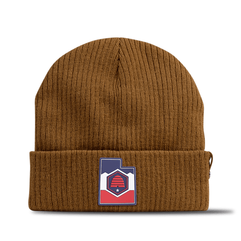 Utah Patriot Series Essential Beanie Wheat