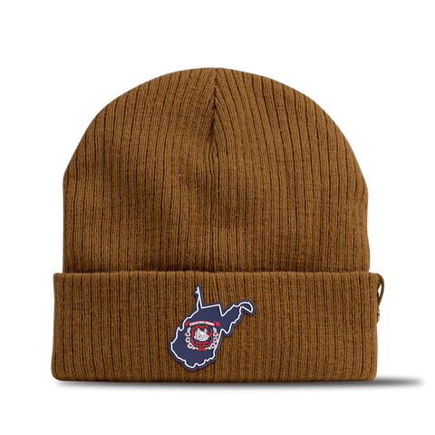 West Virginia Patriot Series Essential Beanie Wheat