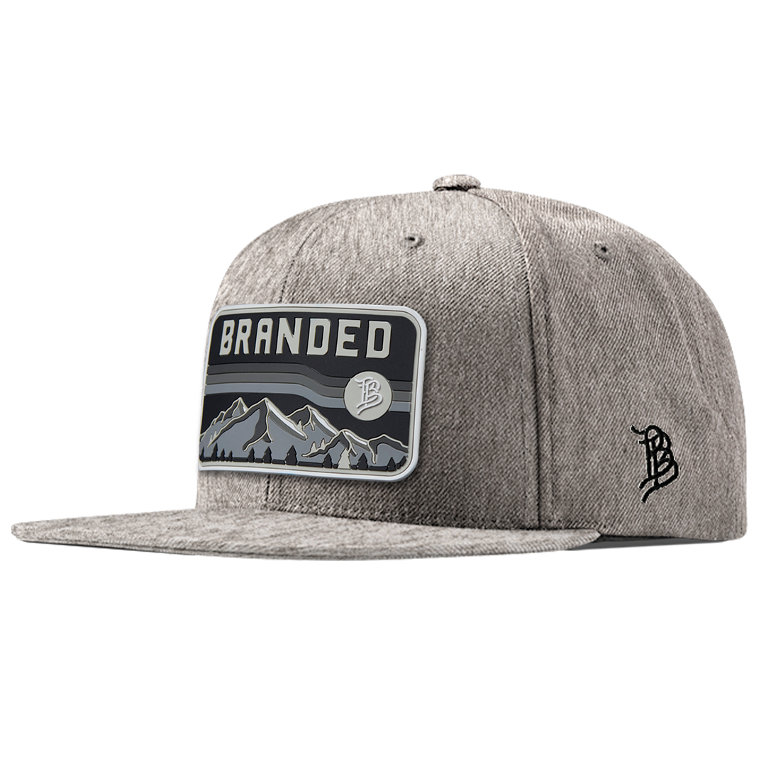 Midnight Horizon Classic Snapback Front Heather Gray