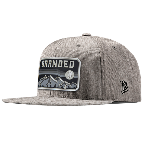 Midnight Horizon Classic Snapback Front Heather Gray