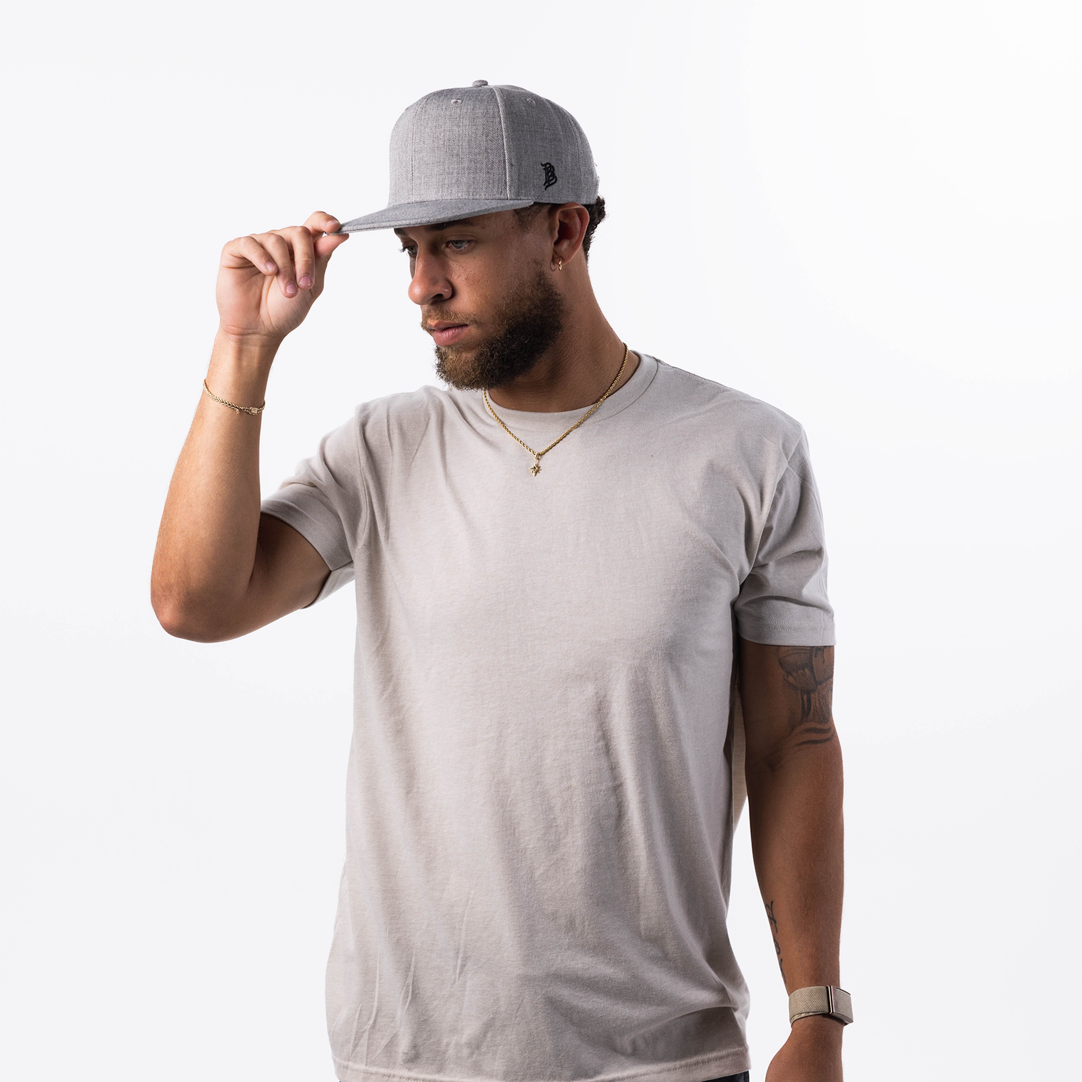 Bare Classic Snapback Lifestyle Heather Gray