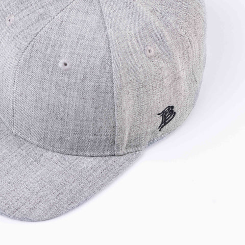 Bare Classic Snapback Side Heather Gray