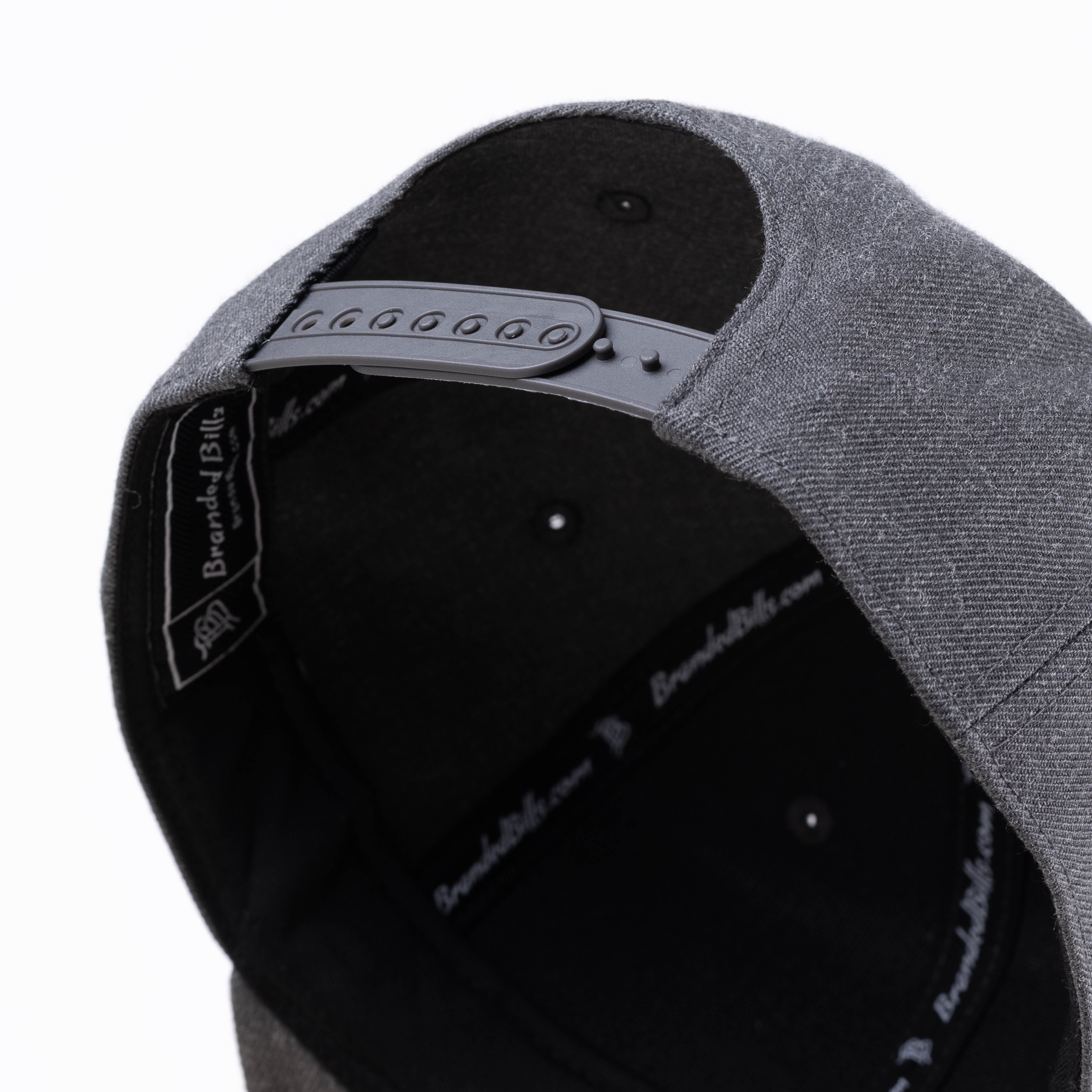 Bare Classic Snapback Back Charcoal