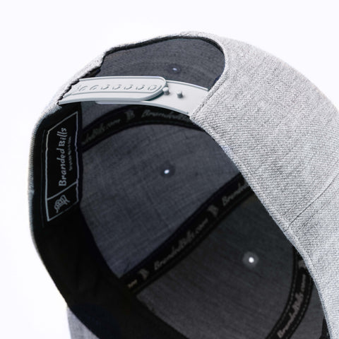 Midnight Horizon Classic Snapback Back Heather Gray