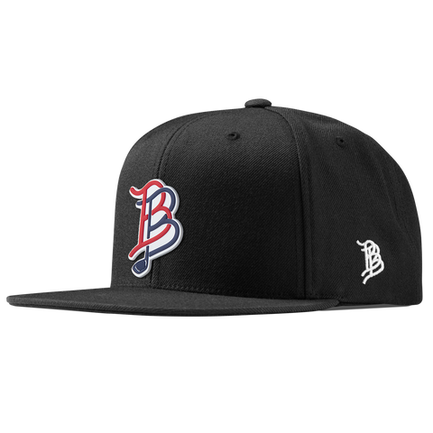 BB Golf USA Classic Snapback Black