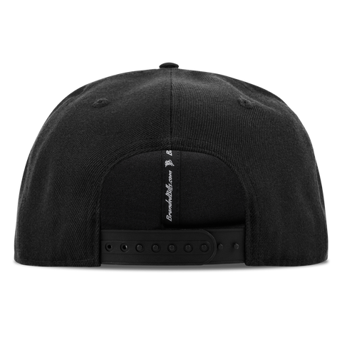 Hardworking PVC Classic Snapback Back Black