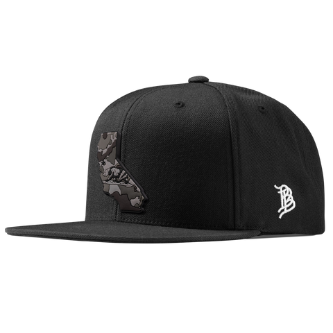 California Camo Classic Snapback Black