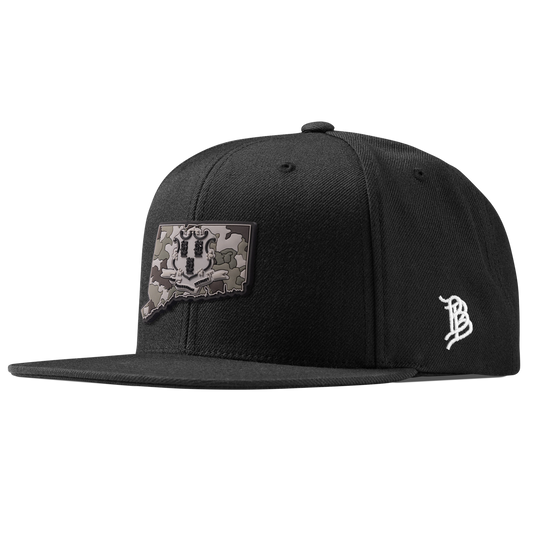 Connecticut Camo Classic Snapback Black