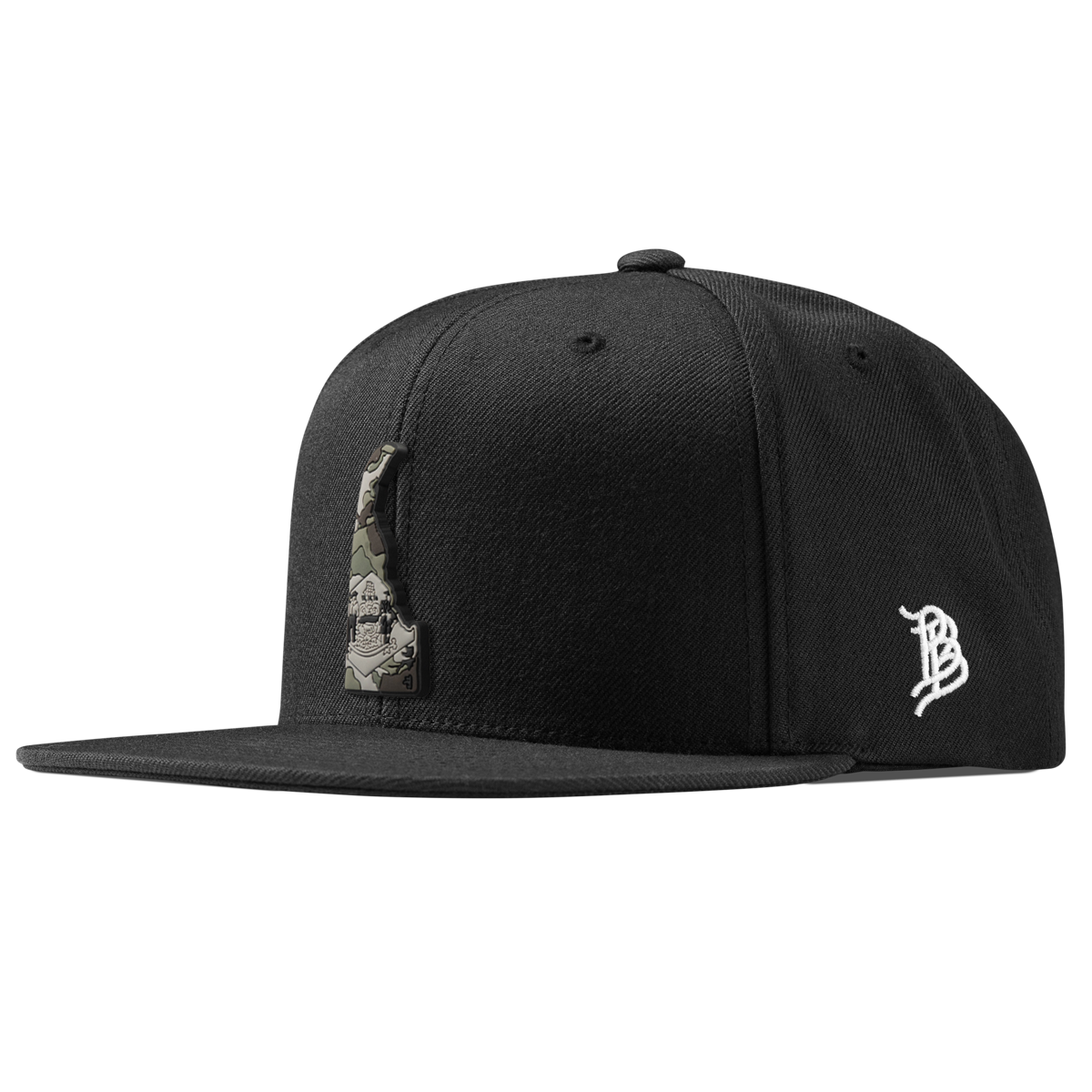 Delaware Camo Classic Snapback Black