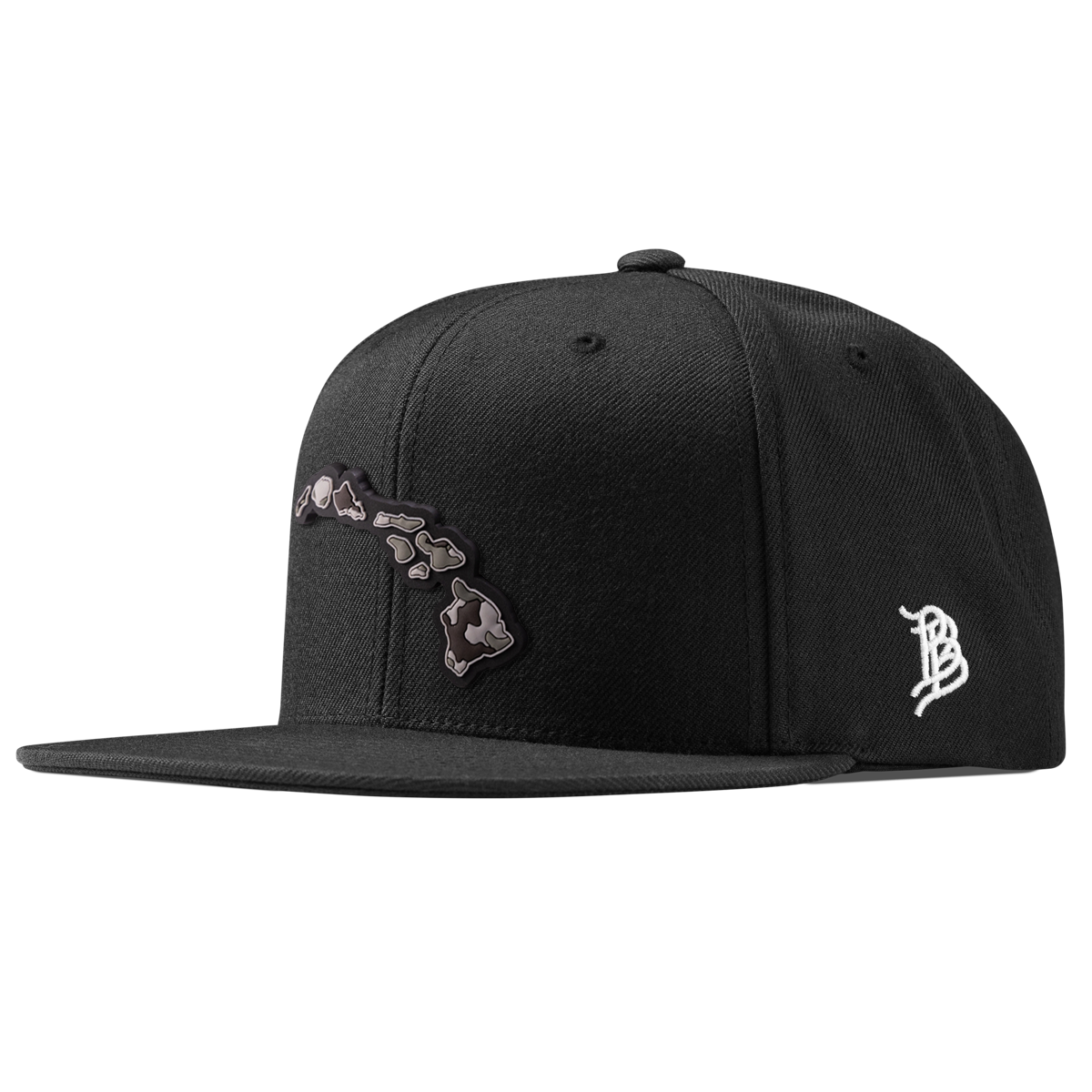 Hawaii Camo Classic Snapback Black