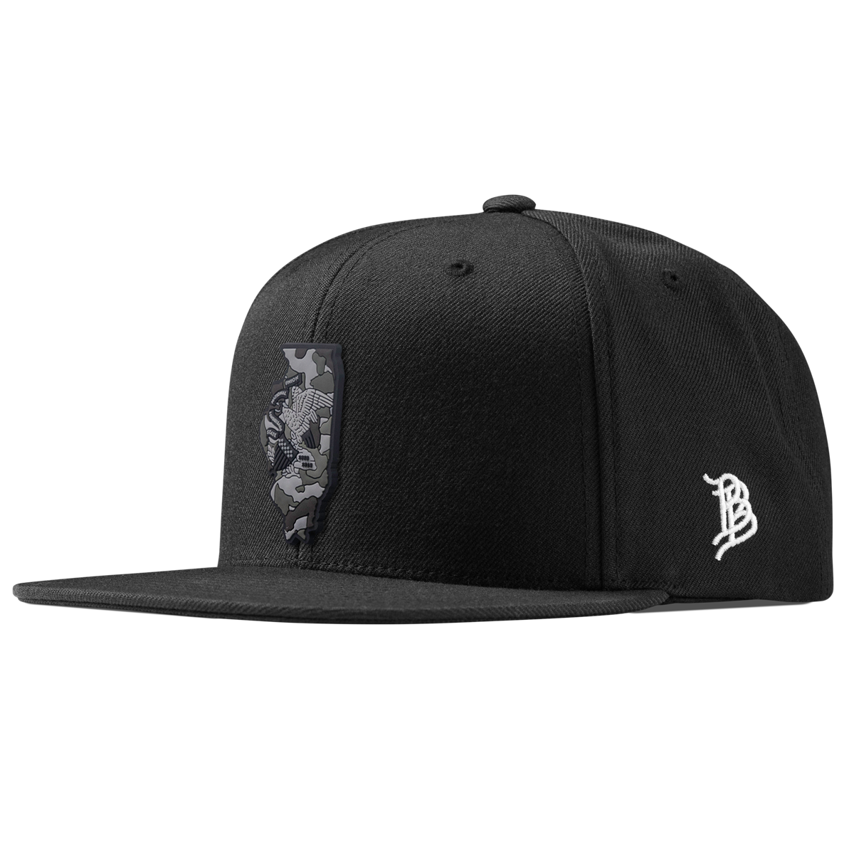 Illinois Camo Classic Snapback Black