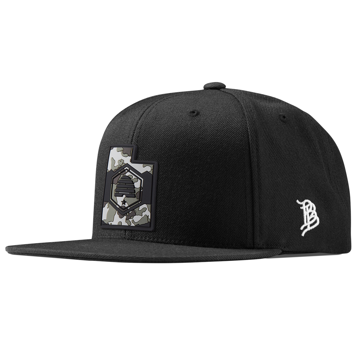 Utah Camo Classic Snapback Black